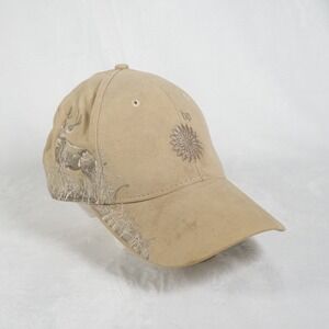 DRI DUCK Wildlife Series 2011 Deer Sunflower Embroidered Hunting Baseball Cap